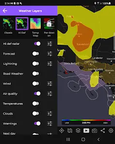 MyRadar Weather Radar - скриншот 9