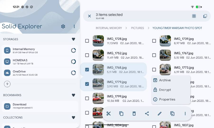 Solid Explorer File Manager - скриншот 7
