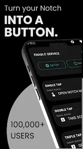 Notch-Touch : Smart Gestures - скриншот 2