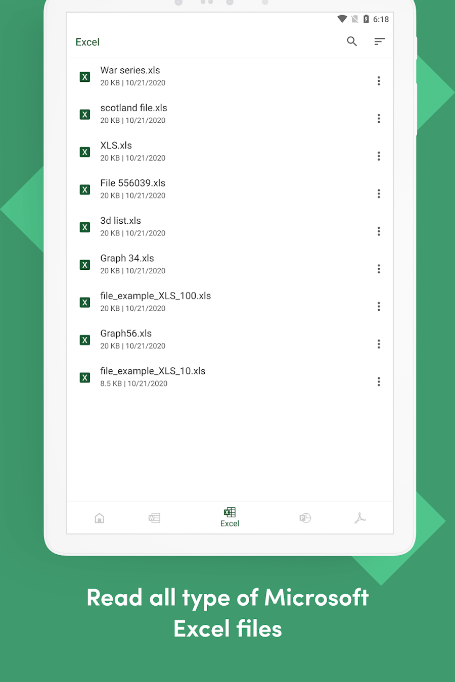 Office Reader - PDF,Word,Excel - скриншот 8