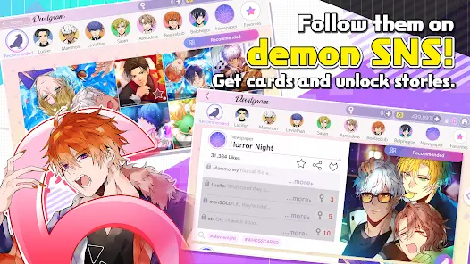 Obey Me! Anime Otome Sim Game - скриншот 2