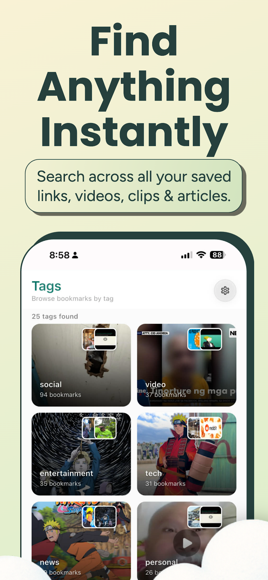Save It Later Bookmark Manager - скриншот 2