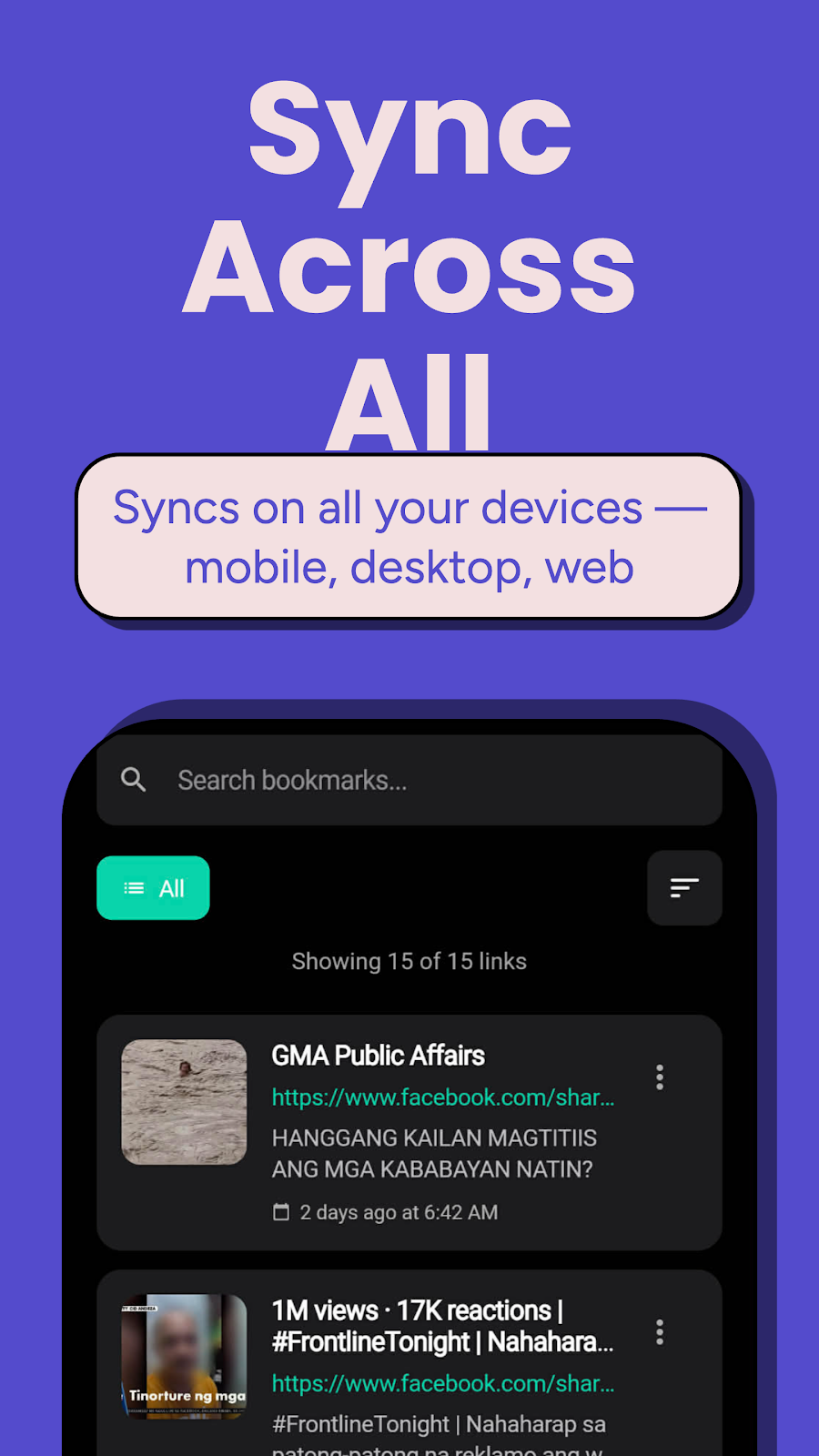 Save It Later Bookmark Manager - скриншот 12