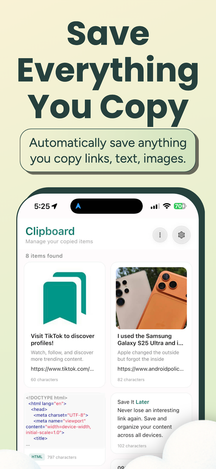 Save It Later Bookmark Manager - скриншот 5