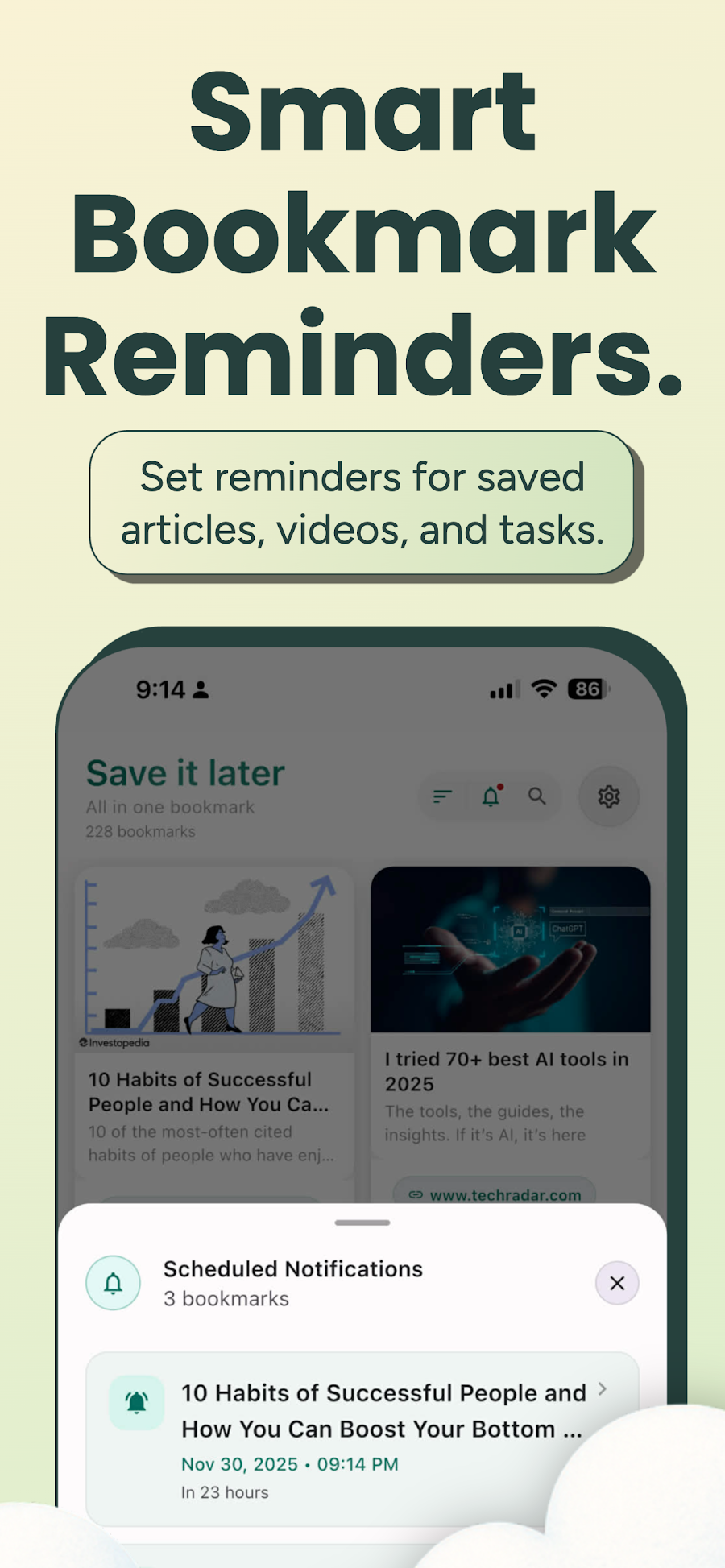 Save It Later Bookmark Manager - скриншот 7
