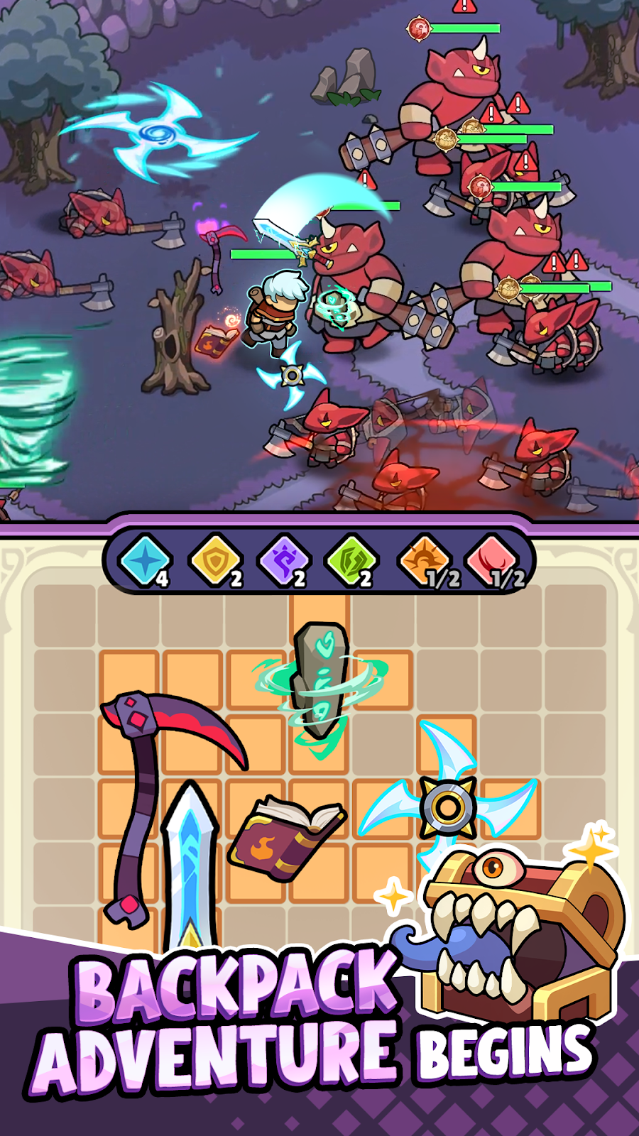 Backpack Legends Adventure RPG - скриншот 6