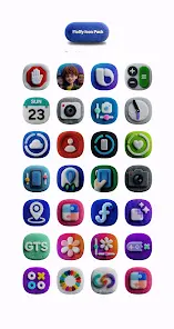 One UI Fluffy Icon Pack - скриншот 2