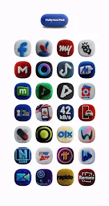 One UI Fluffy Icon Pack - скриншот 3