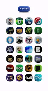 One UI Fluffy Icon Pack - скриншот 4