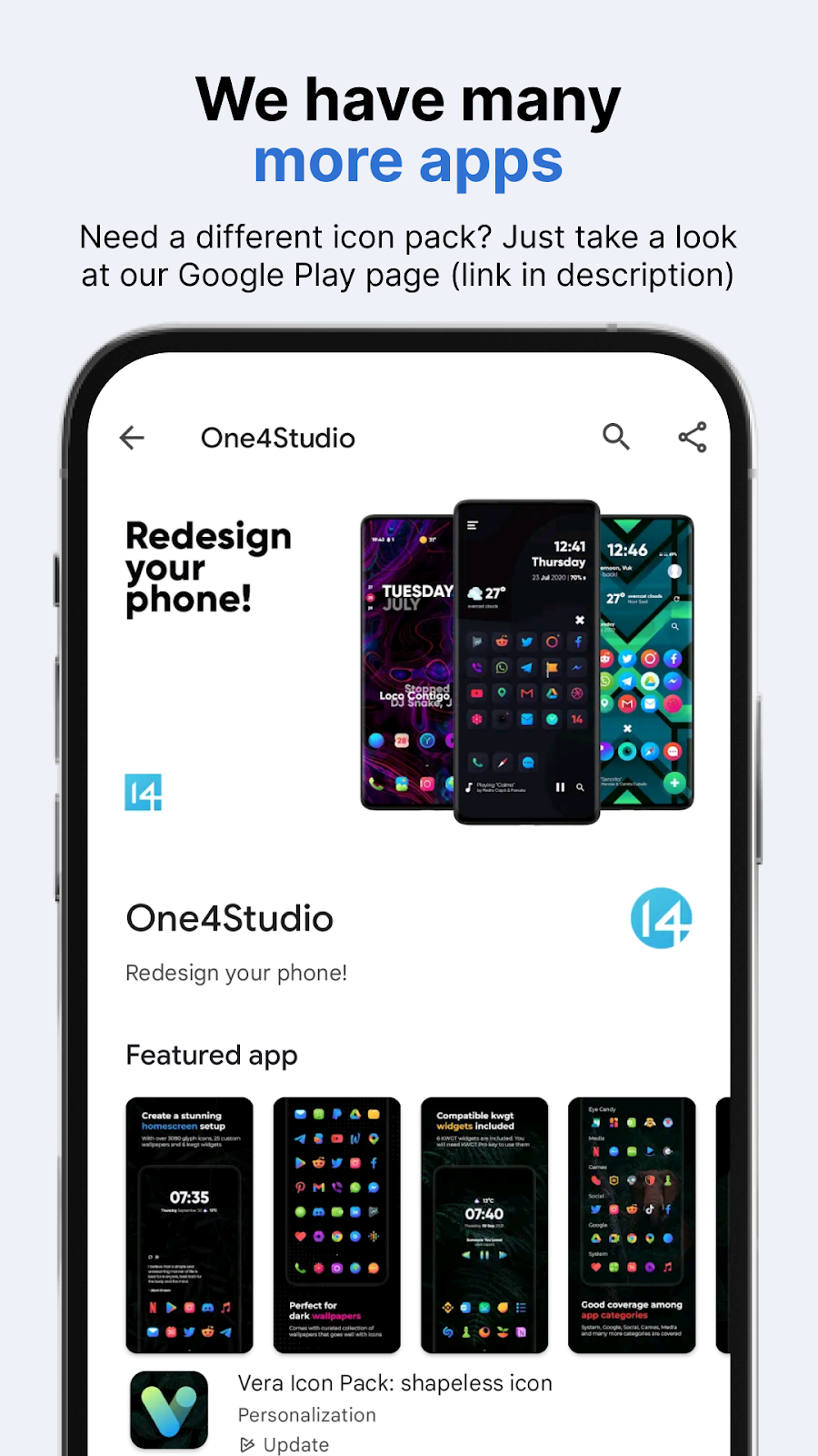 Hera Icon Pack: Circle Icons - скриншот 6