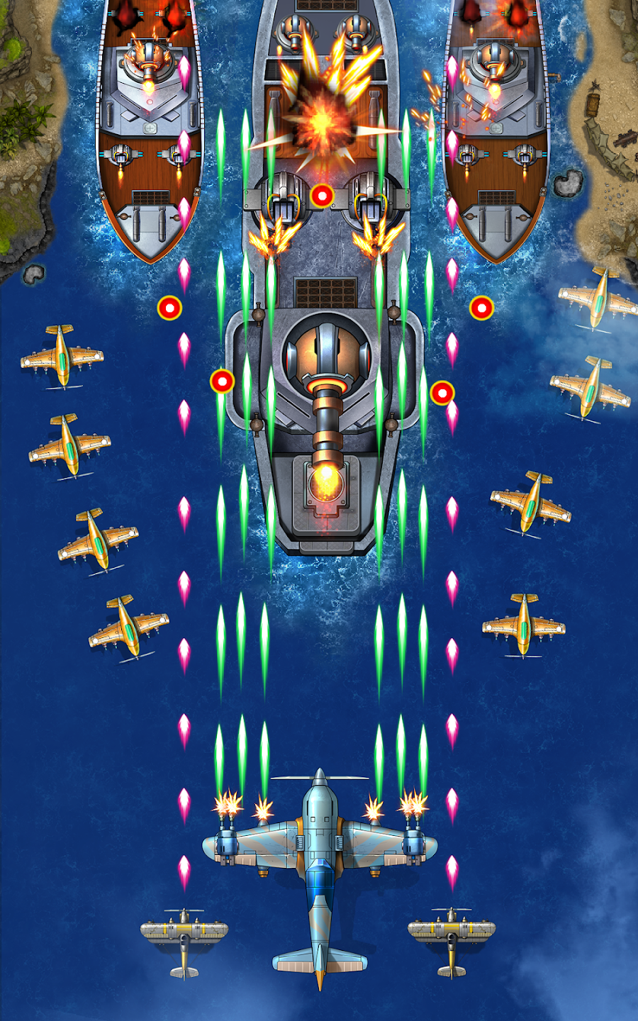 1941 Air Attack: Самолеты Игра - скриншот 9