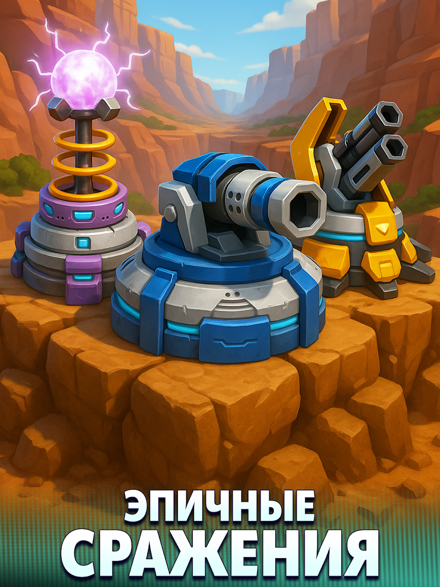Raid Rush: Защита башни TD - скриншот 8