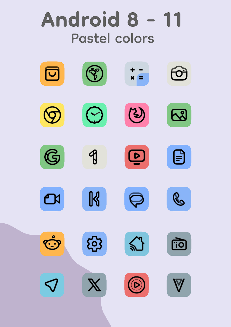 Pix Material Expressive Icons - скриншот 3