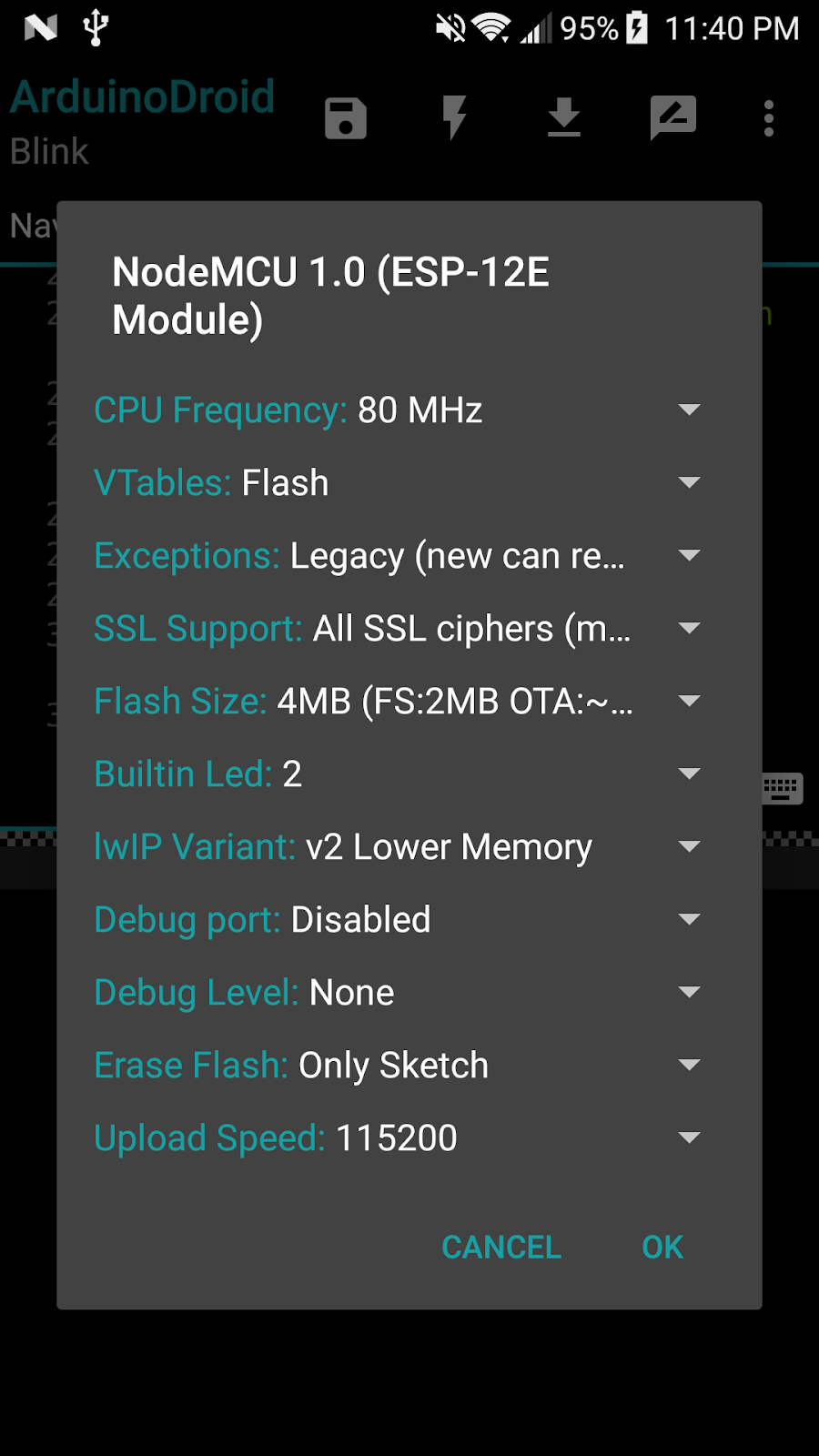 ArduinoDroid - Arduino/ESP IDE - скриншот 6
