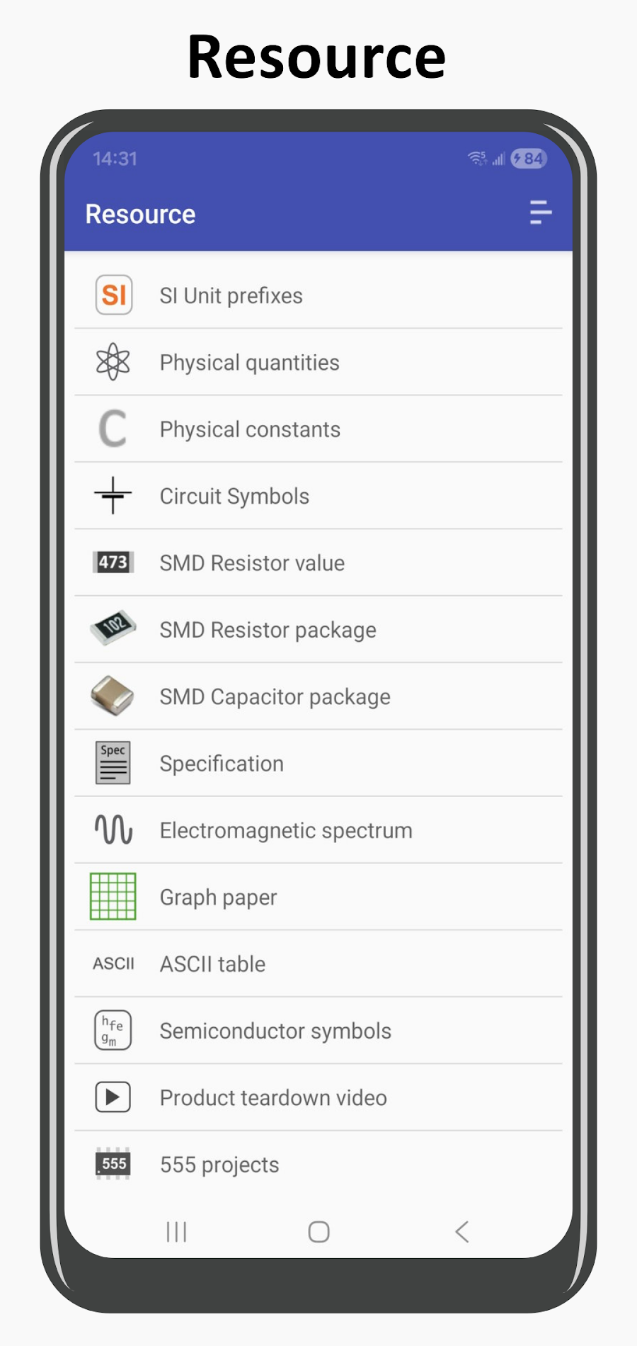 Electronics Toolbox - скриншот 2