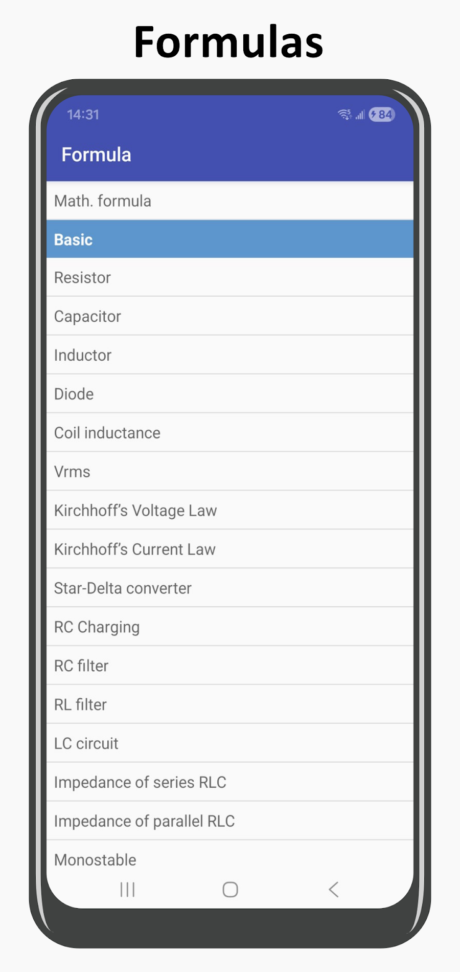 Electronics Toolbox - скриншот 6