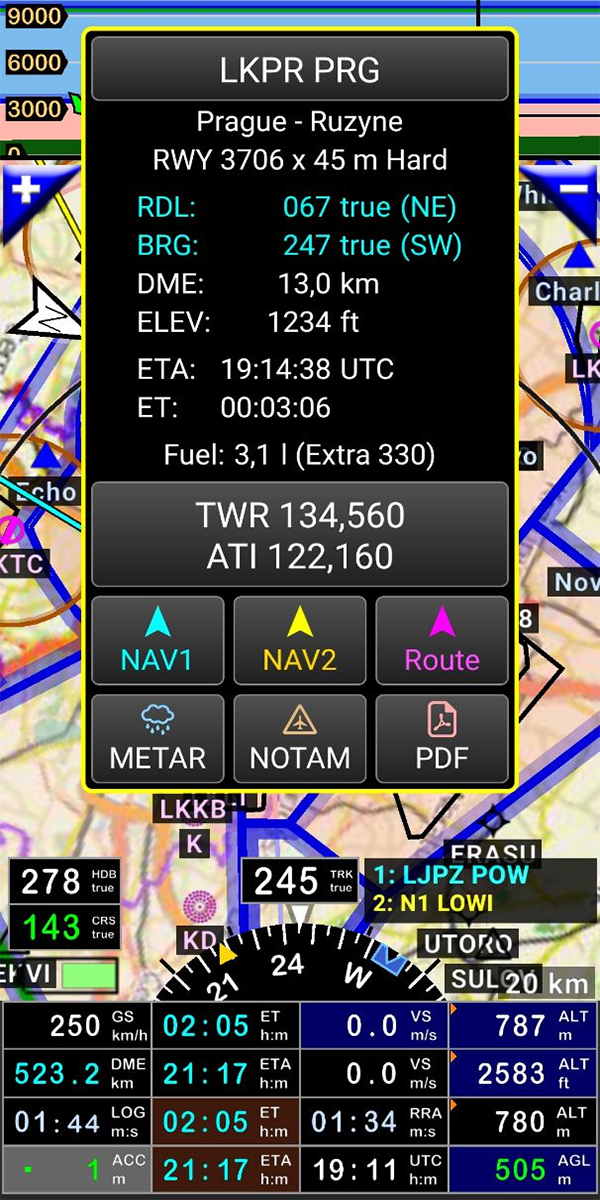 FLY is FUN Aviation Navigation - скриншот 1