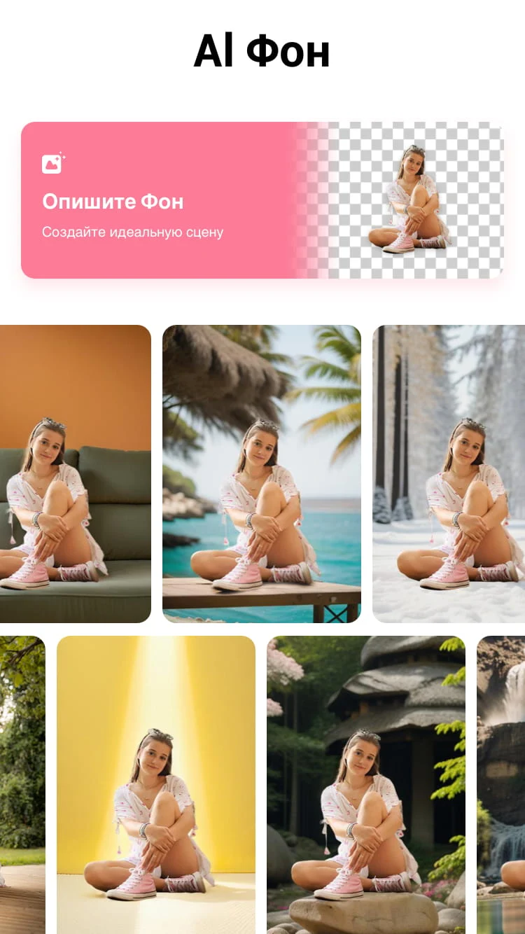 Фоторедактор Background Eraser - скриншот 1