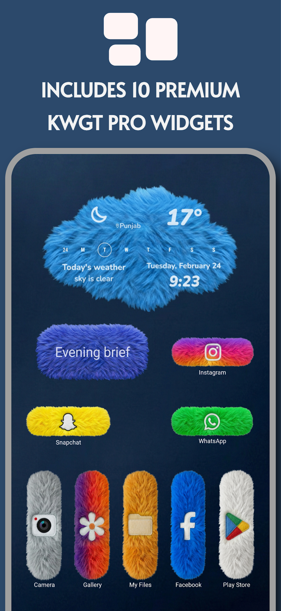 Fluffy Icons - One UI Style - скриншот 3