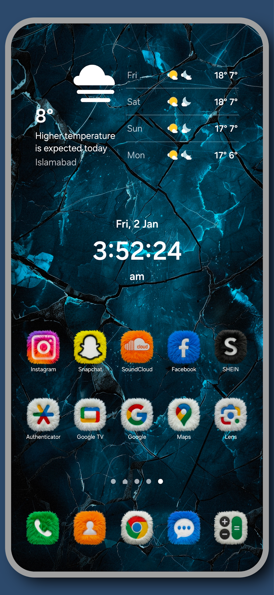 Fluffy Icons - One UI Style - скриншот 5