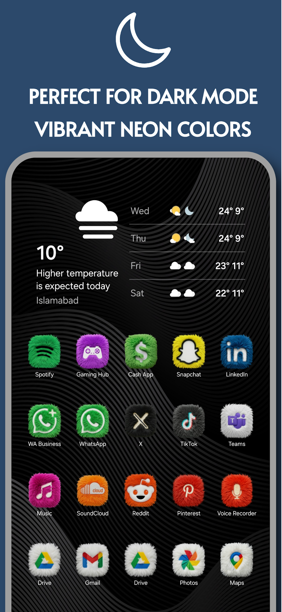 Fluffy Icons - One UI Style - скриншот 7