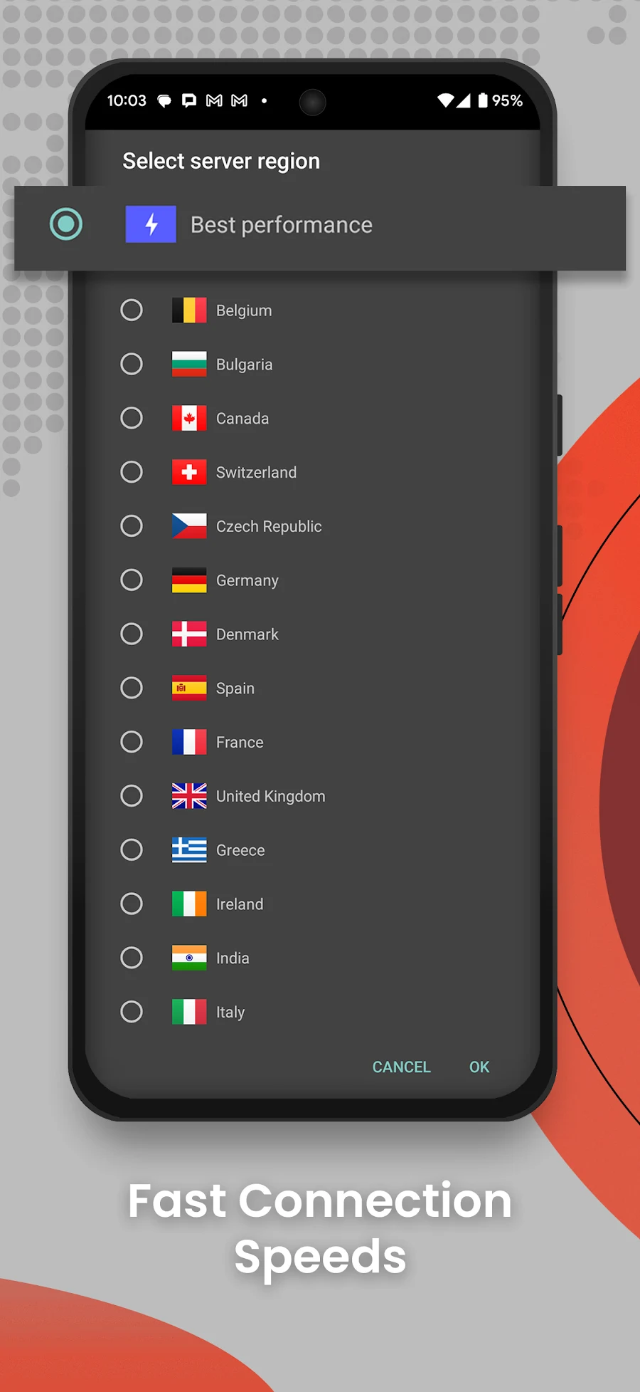 Psiphon VPN: Свобода онлайн - скриншот 3