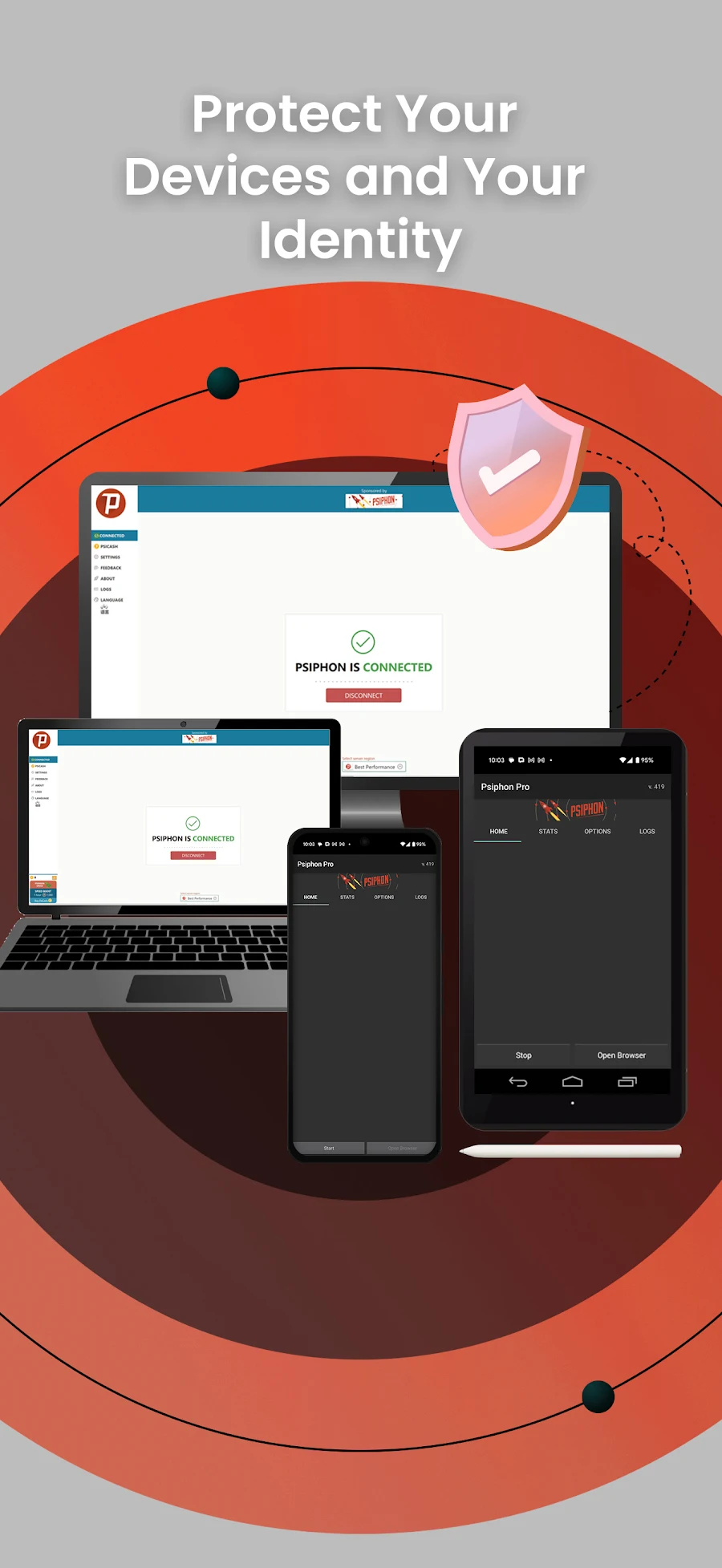 Psiphon VPN: Свобода онлайн - скриншот 4