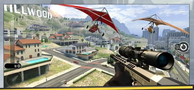 Pure Sniper: City Gun Shooting 500352 Мод меню - скриншот 3
