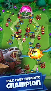 Raid Rush: Tower Defense TD - скриншот 2