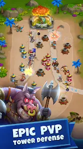 Raid Rush: Tower Defense TD - скриншот 12