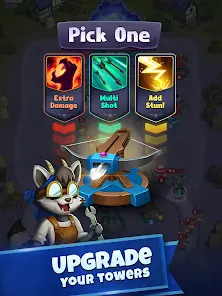 Raid Rush: Tower Defense TD - скриншот 7