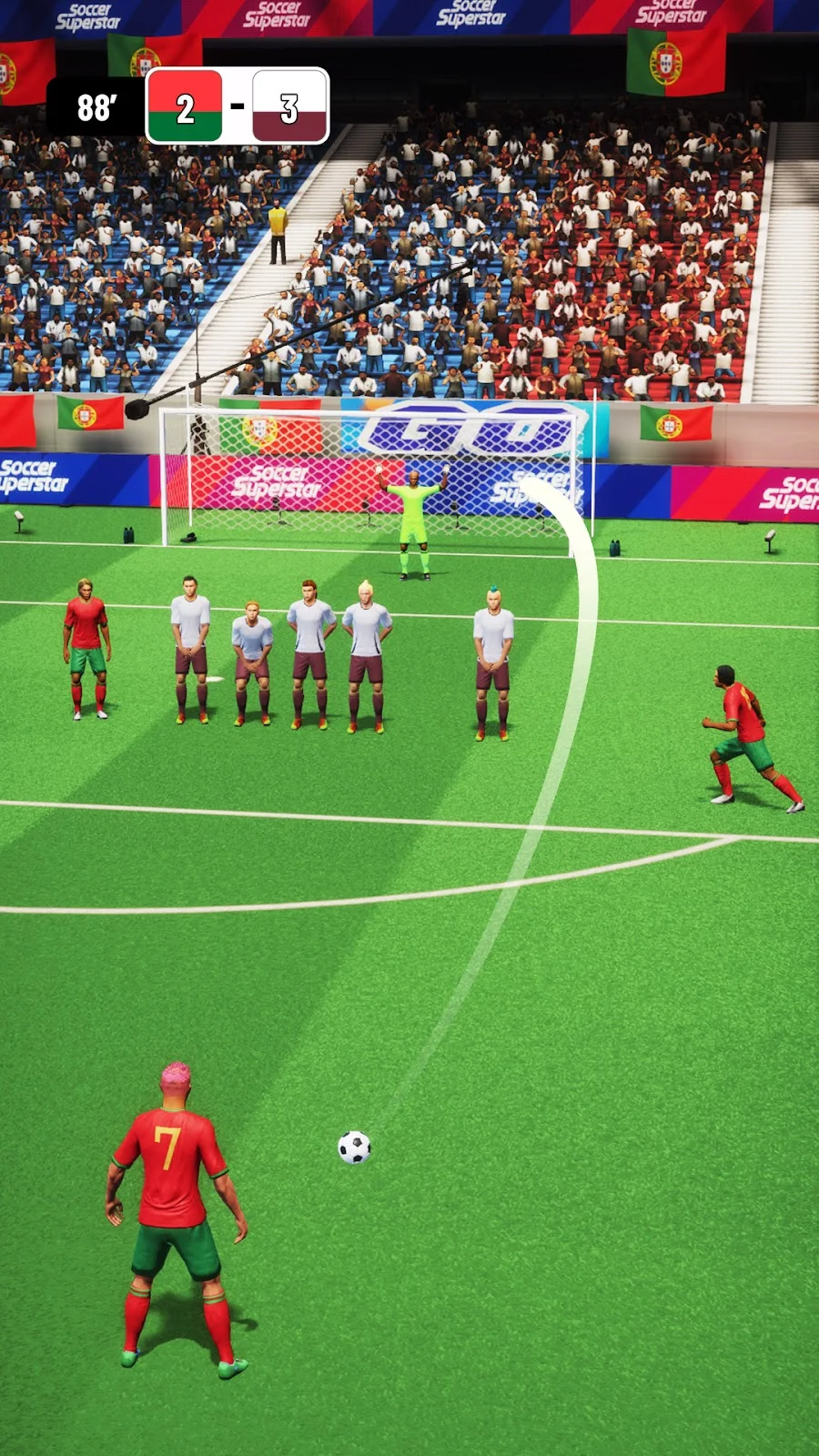 Soccer Superstar - футбол - скриншот 1
