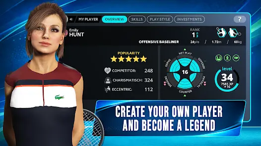 Tennis Manager 26 - MY PLAYER - скриншот 6
