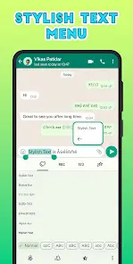 Stylish Text - Fonts Keyboard - скриншот 9