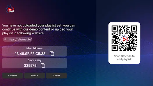 Shamel TV (IPTV) - скриншот 1