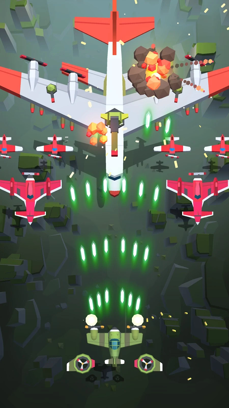 Burning Sky: Aircraft Combat - скриншот 1