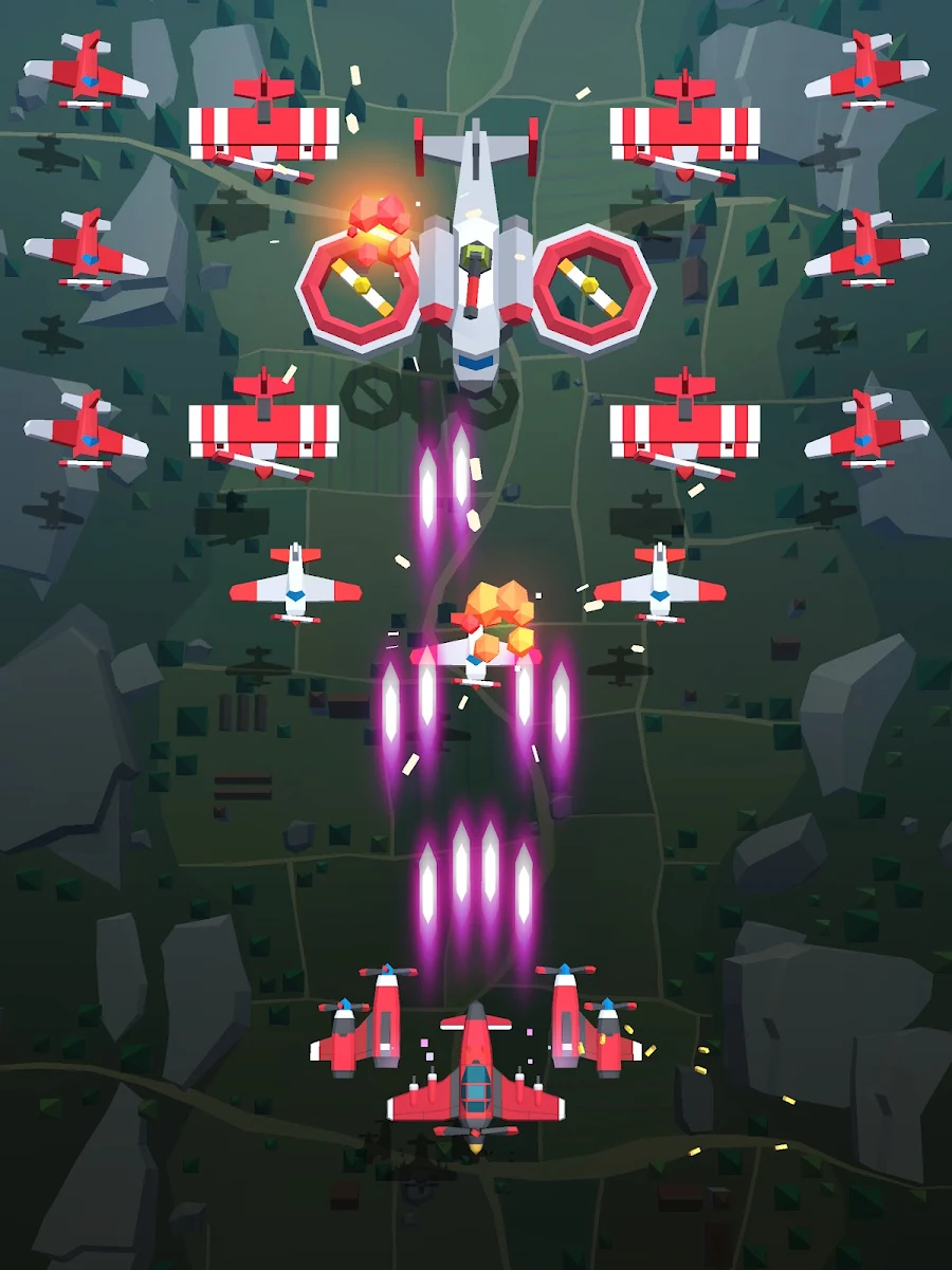 Burning Sky: Aircraft Combat - скриншот 11
