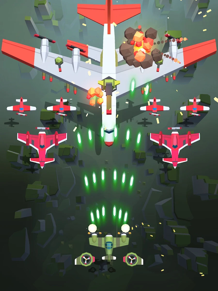 Burning Sky: Aircraft Combat - скриншот 9