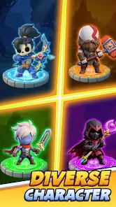 Skull Hero: XP Farm RPG - скриншот 6