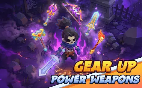 Skull Hero: XP Farm RPG - скриншот 10