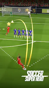 Soccer Super Hero - скриншот 1