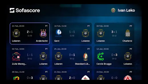 Sofascore: Результаты Онлайн - скриншот 11