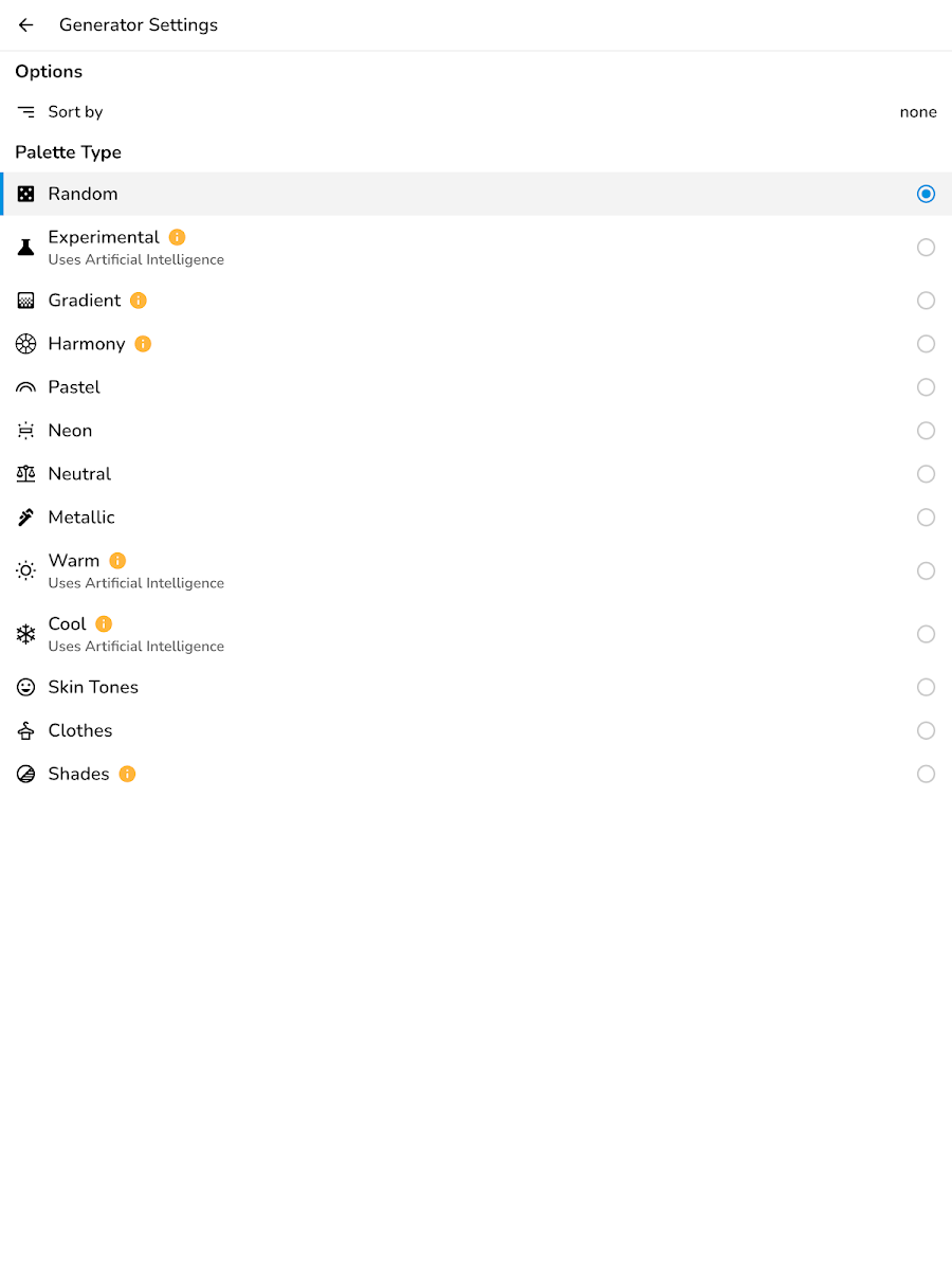 Pigments Color Palette Creator - скриншот 12