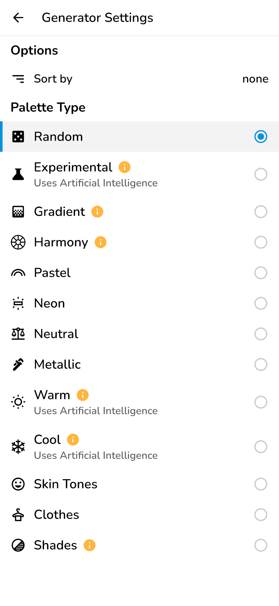 Pigments Color Palette Creator - скриншот 4