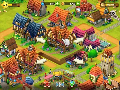 Town Village Ферма Строить - скриншот 12