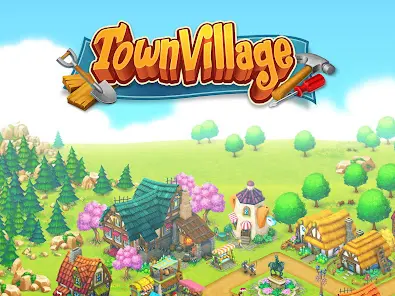 Town Village Ферма Строить - скриншот 7