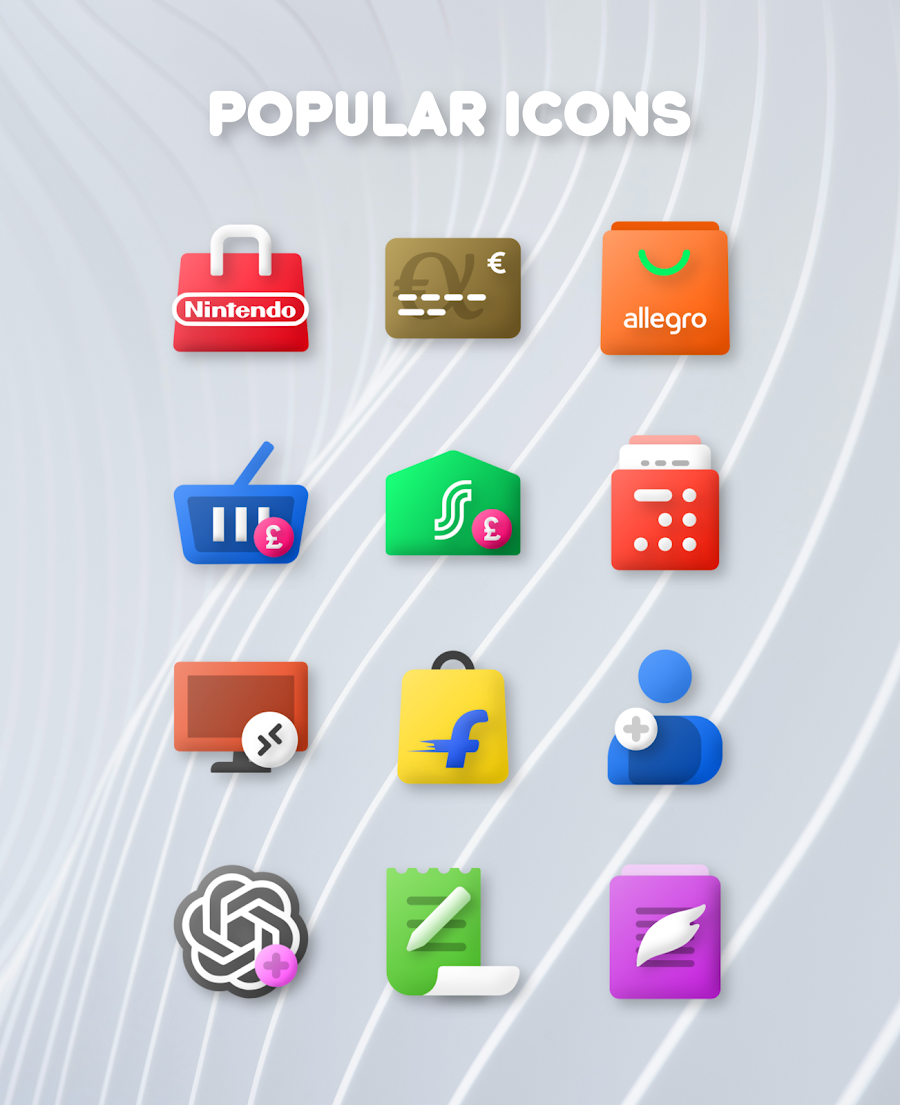 Plush Iconpack – Premium Icons - скриншот 3