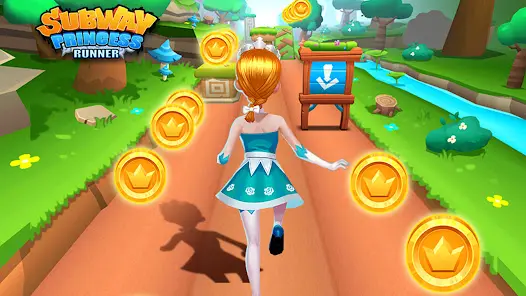 Subway Princess Runner - скриншот 5