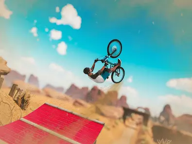 Велосипедные игры BMX - скриншот 8