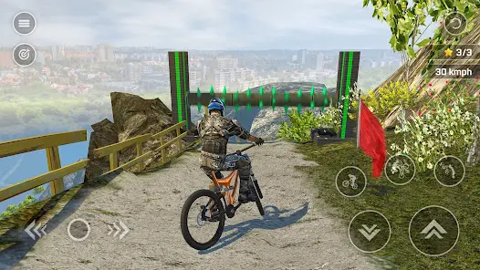 Велосипедные игры BMX - скриншот 1